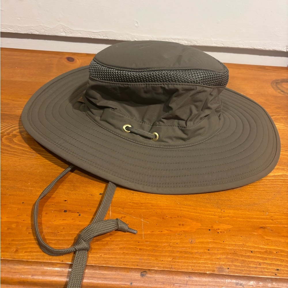 Olive Green Wide Brim Sun Hat